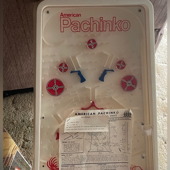 American PACHINKO VINTAGE GAME by Pressman with directions and in box - Picture 5 of 15